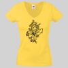 Lady-fit Valueweight V-Neck T-Shirt Thumbnail