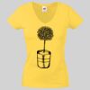 Lady-fit Valueweight V-Neck T-Shirt Thumbnail