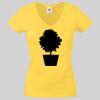Lady-fit Valueweight V-Neck T-Shirt Thumbnail