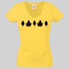 Lady-fit Valueweight V-Neck T-Shirt Thumbnail