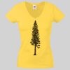 Lady-fit Valueweight V-Neck T-Shirt Thumbnail