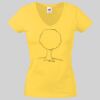 Lady-fit Valueweight V-Neck T-Shirt Thumbnail