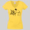 Lady-fit Valueweight V-Neck T-Shirt Thumbnail