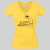 Lady-fit Valueweight V-Neck T-Shirt Thumbnail