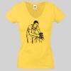 Lady-fit Valueweight V-Neck T-Shirt Thumbnail