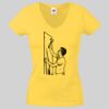 Lady-fit Valueweight V-Neck T-Shirt Thumbnail