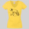 Lady-fit Valueweight V-Neck T-Shirt Thumbnail