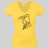Lady-fit Valueweight V-Neck T-Shirt Thumbnail