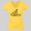 Lady-fit Valueweight V-Neck T-Shirt Thumbnail