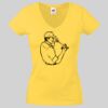 Lady-fit Valueweight V-Neck T-Shirt Thumbnail