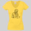 Lady-fit Valueweight V-Neck T-Shirt Thumbnail
