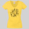 Lady-fit Valueweight V-Neck T-Shirt Thumbnail