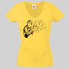 Lady-fit Valueweight V-Neck T-Shirt Thumbnail