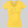 Lady-fit Valueweight V-Neck T-Shirt Thumbnail