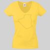 Lady-fit Valueweight V-Neck T-Shirt Thumbnail