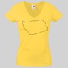Lady-fit Valueweight V-Neck T-Shirt Thumbnail
