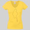 Lady-fit Valueweight V-Neck T-Shirt Thumbnail