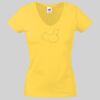Lady-fit Valueweight V-Neck T-Shirt Thumbnail