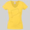 Lady-fit Valueweight V-Neck T-Shirt Thumbnail