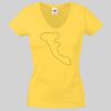 Lady-fit Valueweight V-Neck T-Shirt Thumbnail