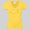 Lady-fit Valueweight V-Neck T-Shirt Thumbnail