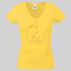 Lady-fit Valueweight V-Neck T-Shirt Thumbnail
