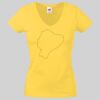 Lady-fit Valueweight V-Neck T-Shirt Thumbnail