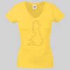 Lady-fit Valueweight V-Neck T-Shirt Thumbnail