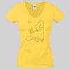 Lady-fit Valueweight V-Neck T-Shirt Thumbnail