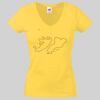 Lady-fit Valueweight V-Neck T-Shirt Thumbnail