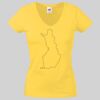 Lady-fit Valueweight V-Neck T-Shirt Thumbnail