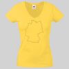 Lady-fit Valueweight V-Neck T-Shirt Thumbnail