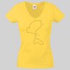 Lady-fit Valueweight V-Neck T-Shirt Thumbnail