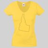 Lady-fit Valueweight V-Neck T-Shirt Thumbnail