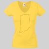 Lady-fit Valueweight V-Neck T-Shirt Thumbnail