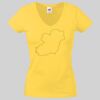 Lady-fit Valueweight V-Neck T-Shirt Thumbnail