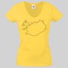 Lady-fit Valueweight V-Neck T-Shirt Thumbnail