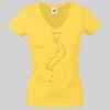 Lady-fit Valueweight V-Neck T-Shirt Thumbnail