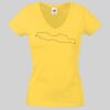Lady-fit Valueweight V-Neck T-Shirt Thumbnail