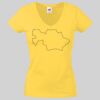 Lady-fit Valueweight V-Neck T-Shirt Thumbnail