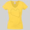 Lady-fit Valueweight V-Neck T-Shirt Thumbnail
