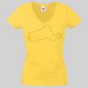 Lady-fit Valueweight V-Neck T-Shirt Thumbnail