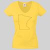 Lady-fit Valueweight V-Neck T-Shirt Thumbnail