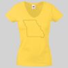 Lady-fit Valueweight V-Neck T-Shirt Thumbnail