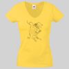 Lady-fit Valueweight V-Neck T-Shirt Thumbnail