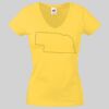 Lady-fit Valueweight V-Neck T-Shirt Thumbnail