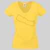 Lady-fit Valueweight V-Neck T-Shirt Thumbnail