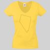 Lady-fit Valueweight V-Neck T-Shirt Thumbnail
