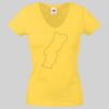 Lady-fit Valueweight V-Neck T-Shirt Thumbnail