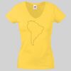 Lady-fit Valueweight V-Neck T-Shirt Thumbnail